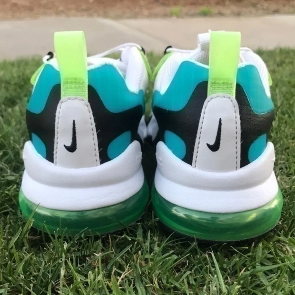 NIKE AIR MAX 270 RT SE PS ORACLE AQUA CW2211-300 Size 3Y